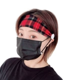 Ткань, одежда для йоги, повязка на голову, медицинская маска, европейский стиль