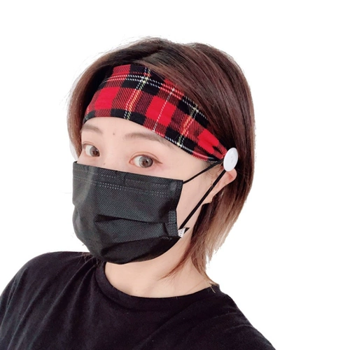 Ткань, одежда для йоги, повязка на голову, медицинская маска, европейский стиль