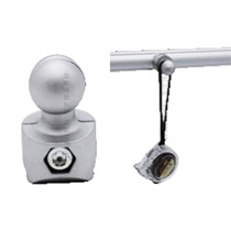 Round head hook 28mm third generation wire rod connector Aluminum alloy lean pipe connector Accessories workbench fluent frame