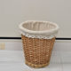 Liu Ruixuan Willow Woven Lidless Trash Can Waste Paper Basket Debris Storage Basket Decorative Basket Creative Flower Arrangement Basket