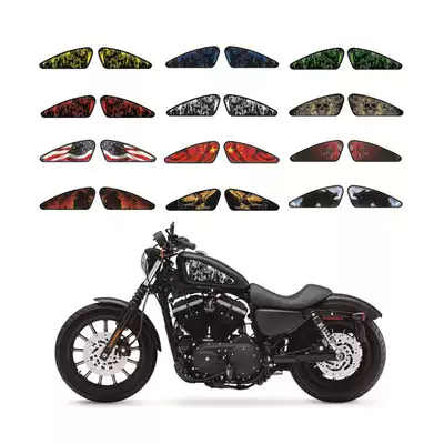 Suitable for Harley Sportsman XL 883 1200 Tough guy 48 72 modified decorative fuel tank decal