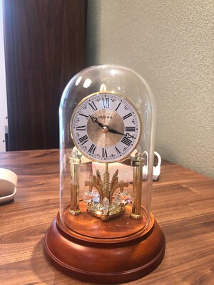 Lisheng RHYTHM clock office living room clock torsion pendulum clock CRG121CRG120 clock table clock European style