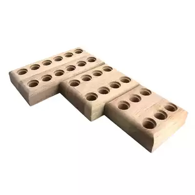 Mia handmade pliers storage wooden seat hairpin beaded winding DIY jewelry tool pliers finishing rack tool shelf