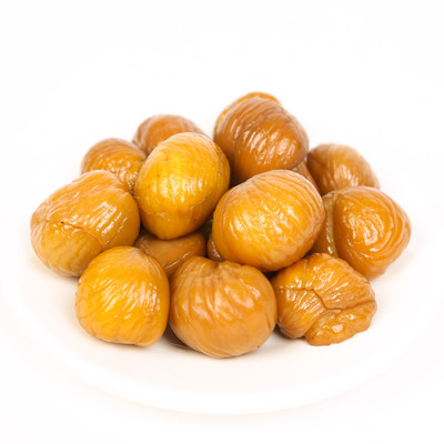 王小妹板栗仁即食小包装零食干果500g熟糖炒油栗去壳坚果甘栗子仁