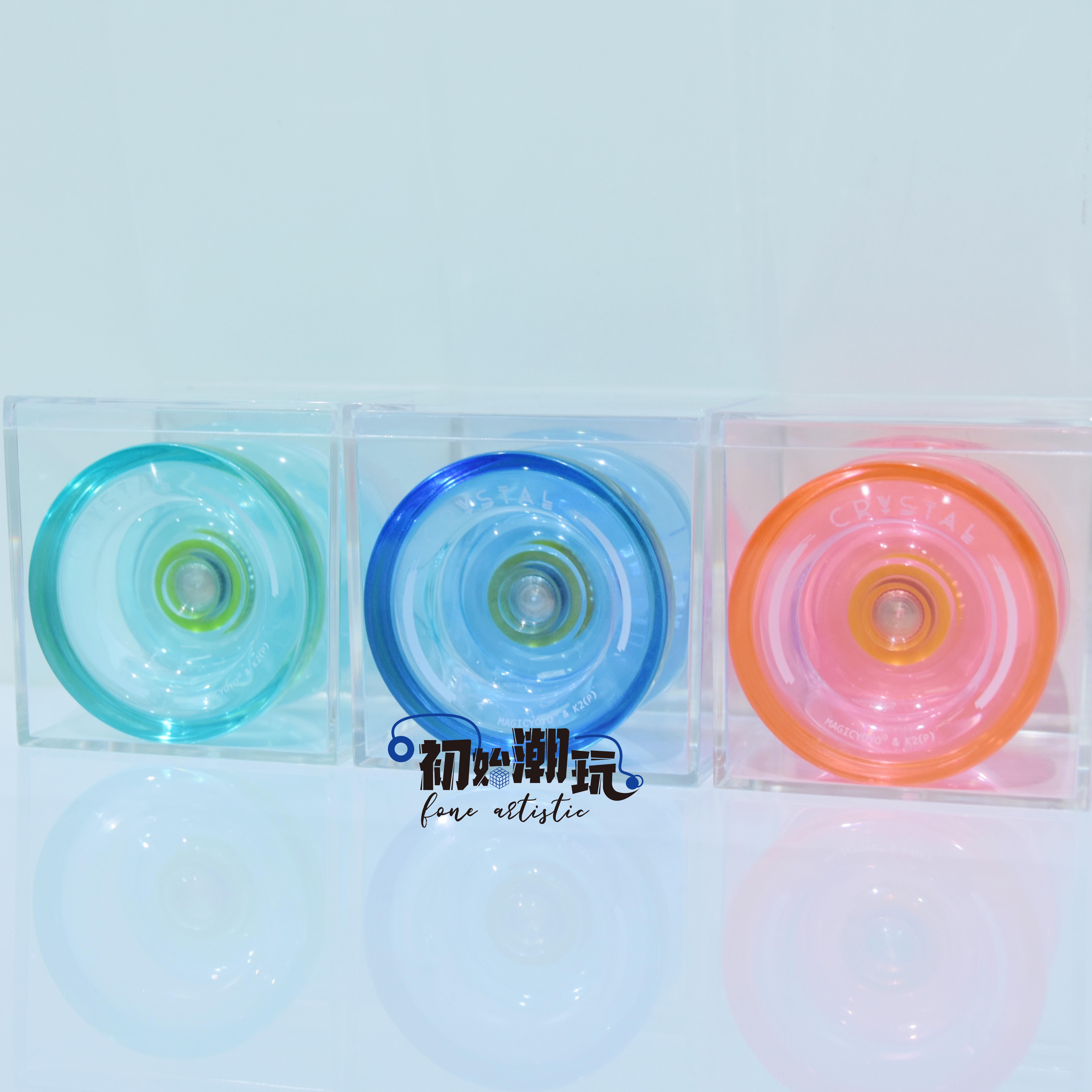 Initial Tide Play Yo-Yo Storage Box Acrylic Sealed Box Yo-Yo Accessories