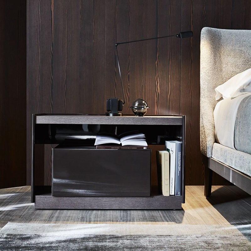 Willpower minimalist modern wind bed head cabinet free of mounting mesh red bedside cabinet bedroom large number designer small cabinet whole dress