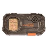 Ретро механическая ветрозащитная зажигалка на керосине с шестернями, в стиле панк