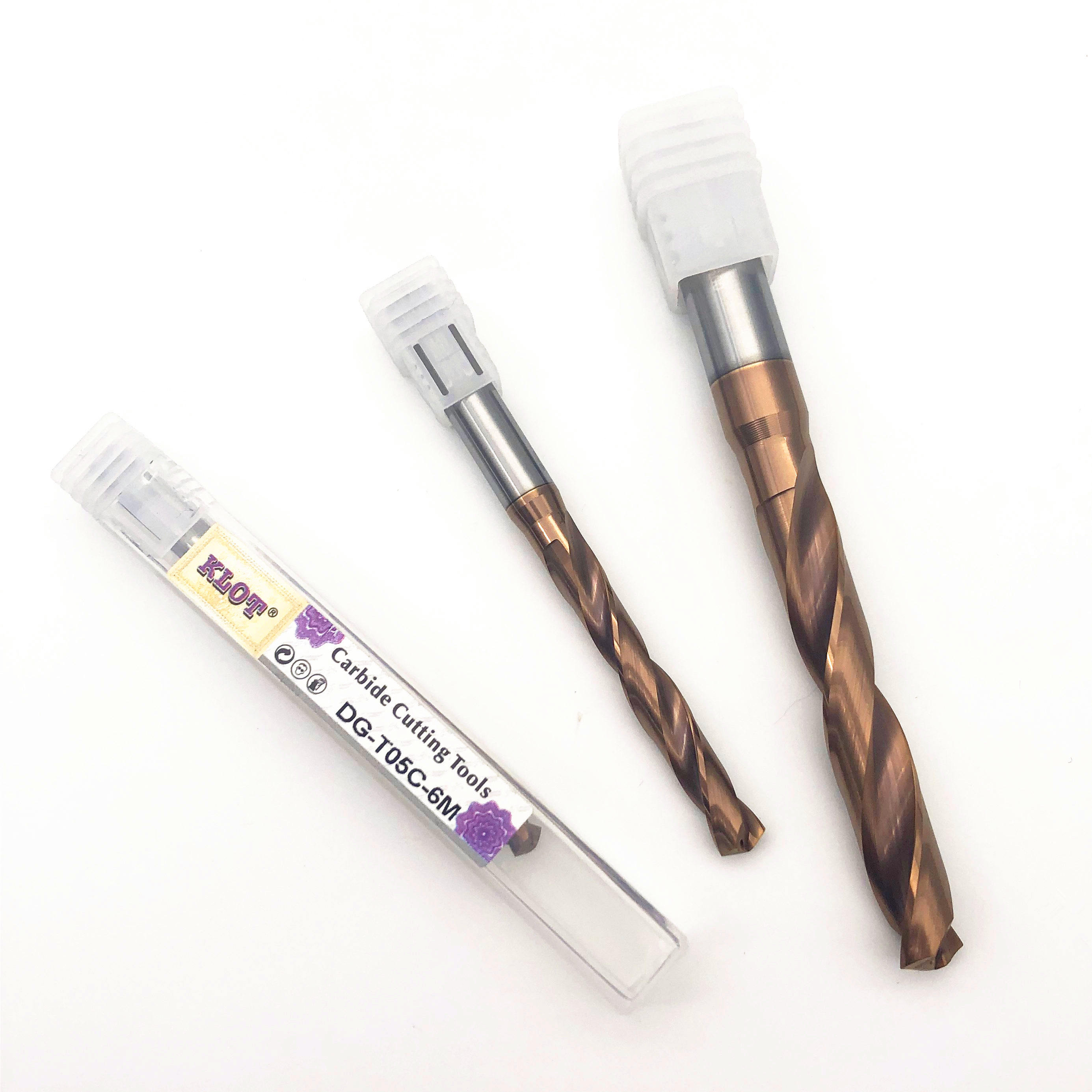 KLOT tungsten steel inside cold water drill bit 5 times diameter straight shank twist drill integral hard alloy 5D drill bit 1 5-6mm-Taobao