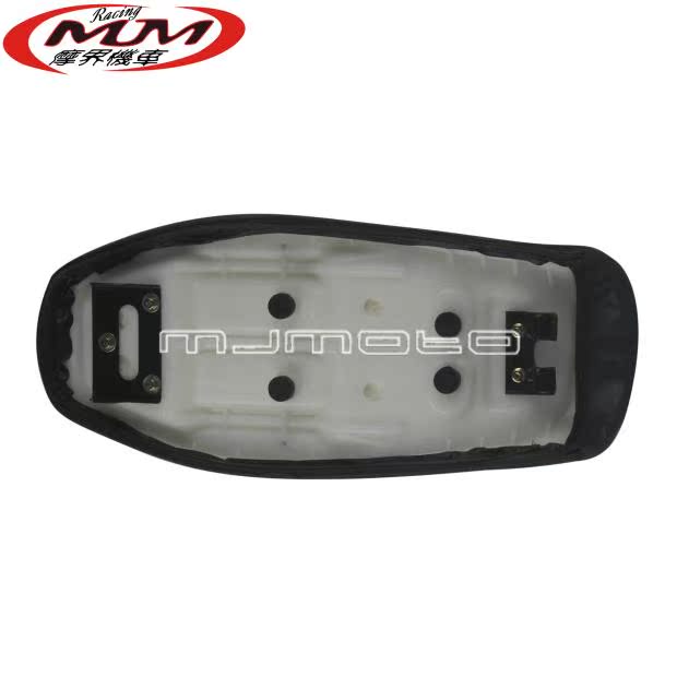 Xe máy retro sửa đổi phụ kiện đệm ghế không thấm nước và bền cà phê đua phổ quát đệm ghế da đen bọc ghế - Đệm xe máy yên xe máy êm