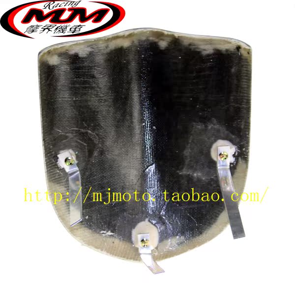 Đường chạy xe máy off-road sửa đổi retro đôi đèn pha đôi đèn pha phía trước lắp ráp khung kính chắn gió - Kính chắn gió trước xe gắn máy kính chắn gió lead