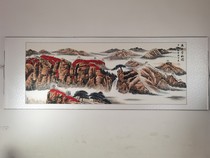 Great Wall Xiongfeng Youyan Jinqiu calligraphy painting living room office calligraphy and painting