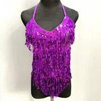 Purple One Belly Top