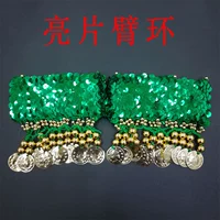 Зеленые блестки для ногтей для влюбленных