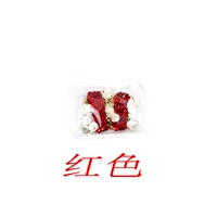 Красные блестки для ногтей, браслет для влюбленных