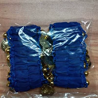 Синий шифоновый браслет для влюбленных