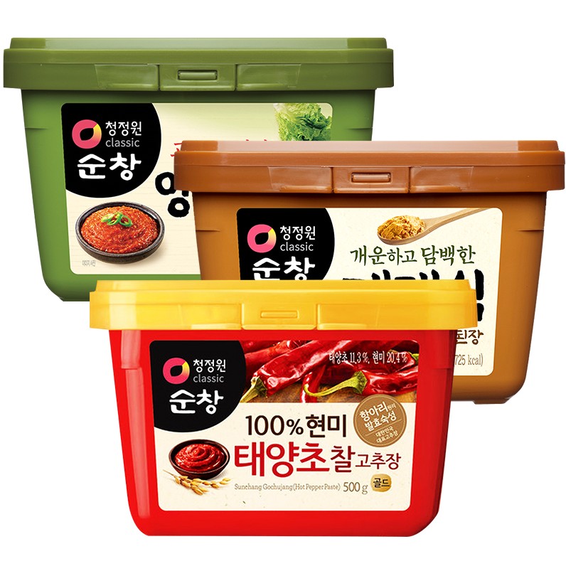 Authentic Korean Qingjingyuan chili sauce Barbecue stone pot bibimbap sauce Korean hot pot hot pot spicy fried rice cake sauce