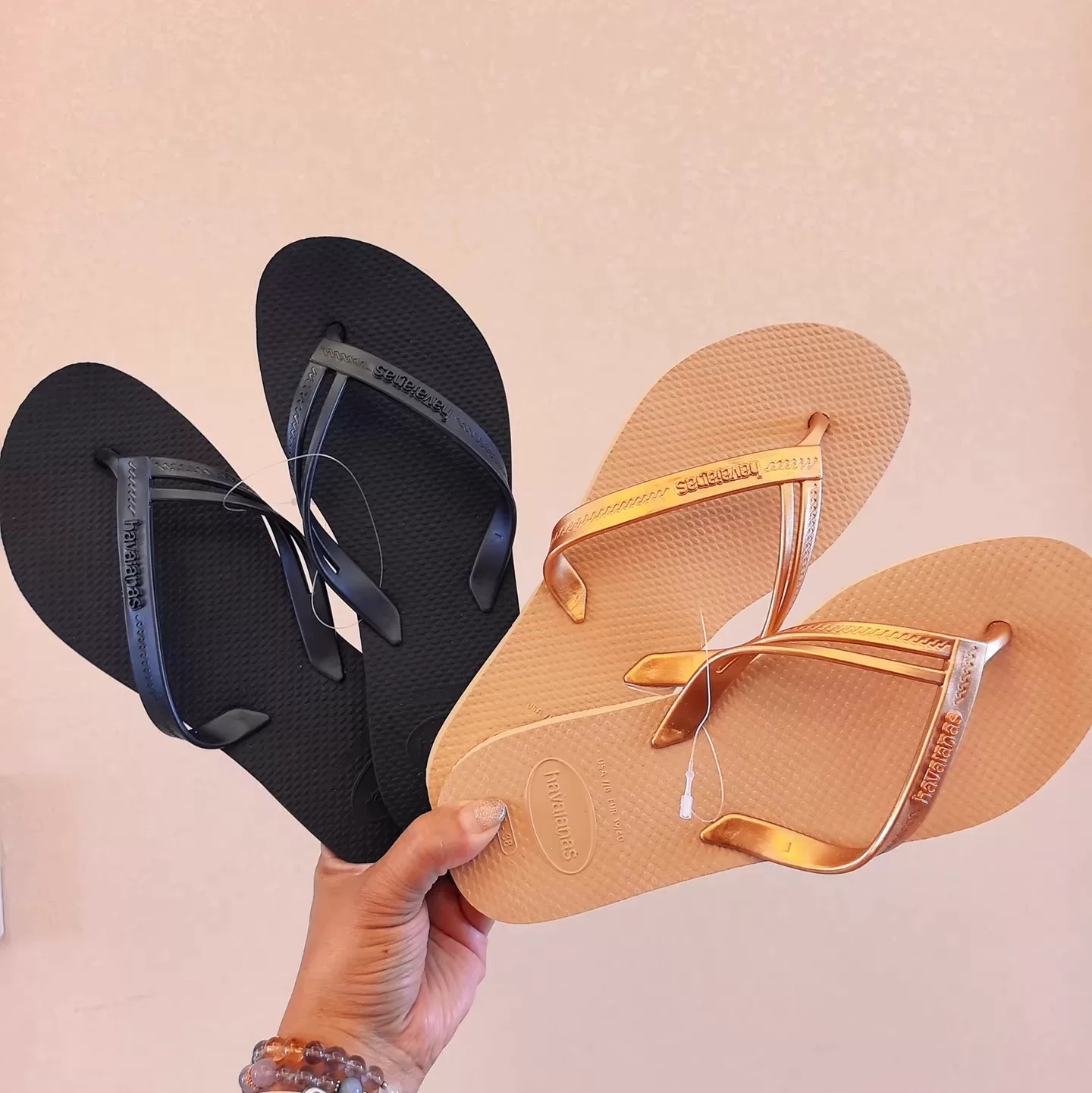 Гавана, Бразилия, настоящие шлепанцы havaianas ELEGANCE женские, открытая обувь, пляжные сандалии и тапочки