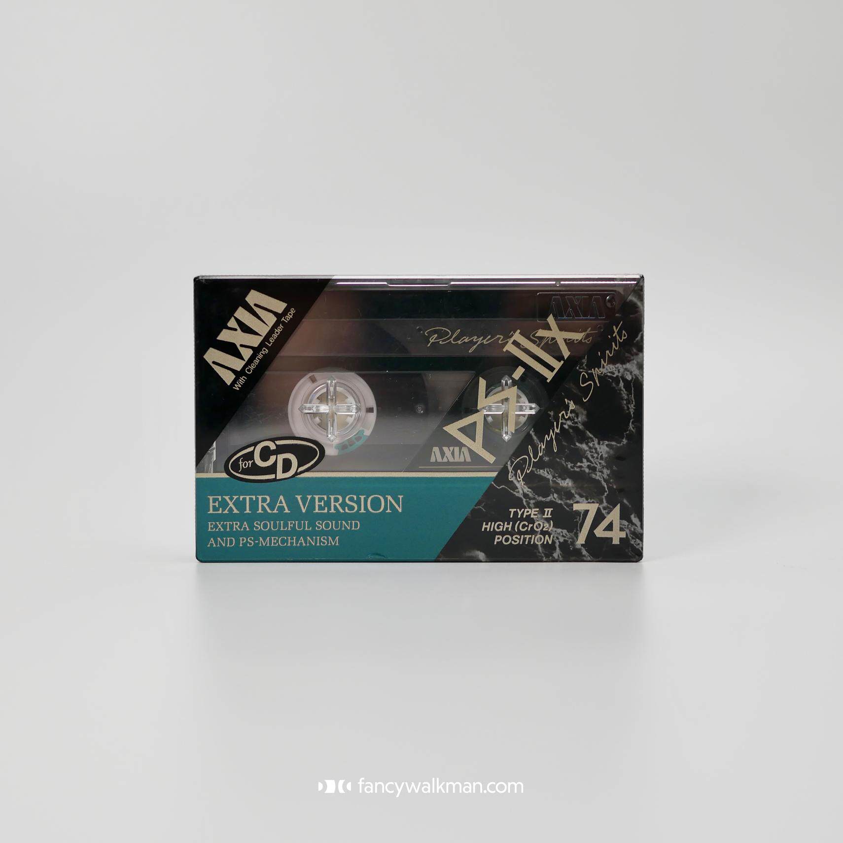 Fuji AXIA PS-IIx 89 version new high-end second-class blank tape chrome belt Japanese original cassette