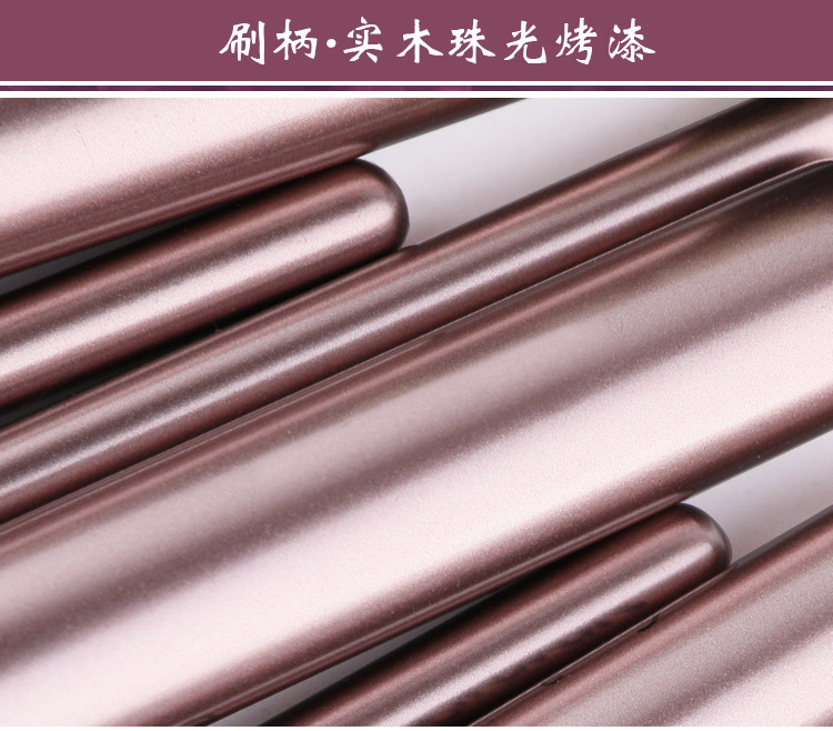 Cangzhou 12 gấu nhỏ trang điểm bàn chải nho giá trị thiết lập bàn chải lông động vật người mới bắt đầu bóng mắt công cụ cọ - Các công cụ làm đẹp khác lô cuốn tóc mái dài