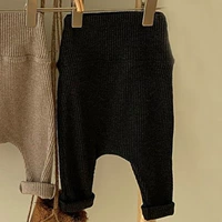 Черные штаны, высокая талия