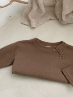 W9-Front Buckle Top-Brown
