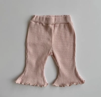 Розовые штаны-клёш