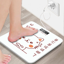 Cartoon Electronic Weight Scales Precision Home Health Weighing Human Body Instrument Adult Weight Loss Scales Body Weights womens intelligence
