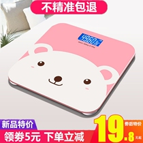 Cartoon mini electronic scale precision household weighing device small scale portable cute cute weight scale female