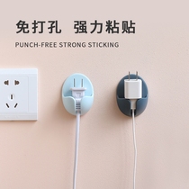 Power plug adhesive hook strong glue household strong hook dormitory wall adhesive hook sub door rear stick hook