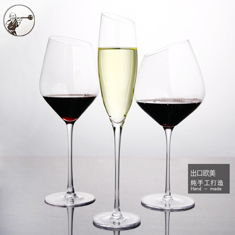 Lead-free crystal glass red wine glass cocktail glass champagne glass burgundy cup household high-foot cup