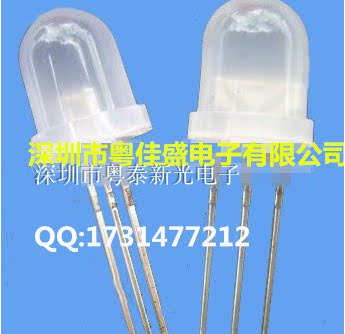 8MM red and green two-color 8MM red emerald green two-color common cathode highlight LED light-emitting diode factory direct sales