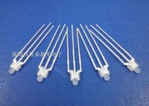 2mm F2 pacifier red and green two-color Yin common Yang led plug-in led led led