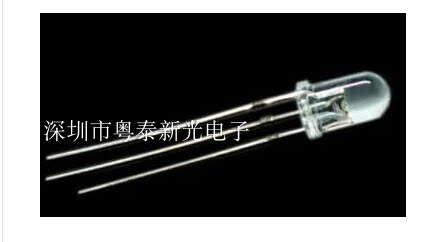 5mm misty red emerald green two-color co-yang led light-emitting diode highlight f5 red emerald green two-color lamp bead straight plug