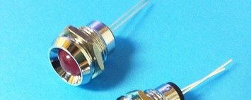 LED F3 F5 F8 copper sleeve metal lamp holder 3MM 5MM 5MM 8MM 10MM copper sleeve imported lamp holder