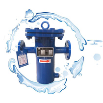 Basket-type decontamination device quick-opening basket-type filter SRBA hair aggregator vertical straight-through decontamination device DN80