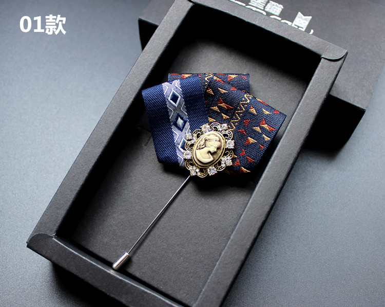 Broche Lovers en ruban - Ref 1173910 Image 16