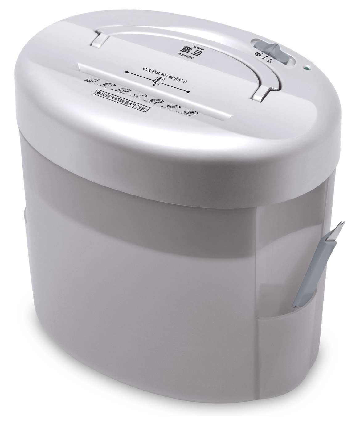 Aurora mini shredder desktop electric with broken card CD office automatic home small and quiet AS048