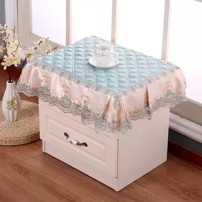 European bedroom bedside table cloth cloth art bedside cabinet cover dust cover simple multi-purpose towel microwave oven cover