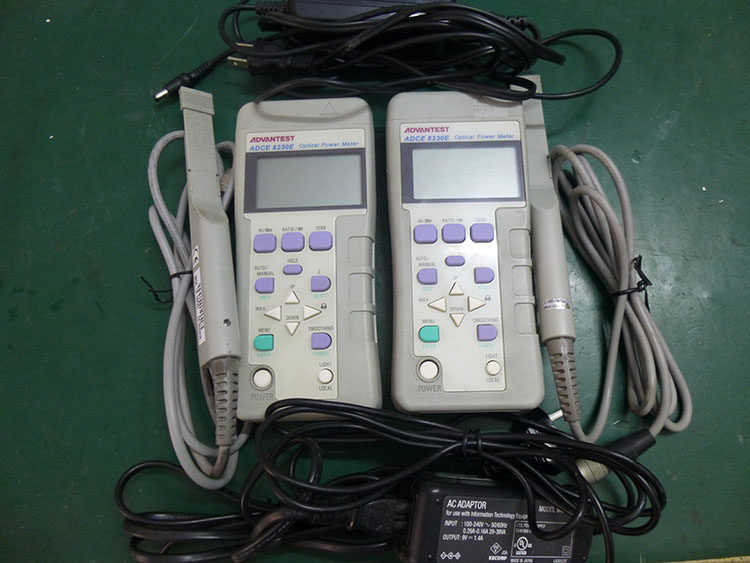 ADVANTEST Q8230 Optical Power Meter ADCMT 8230E 82311 Q82321 Pass