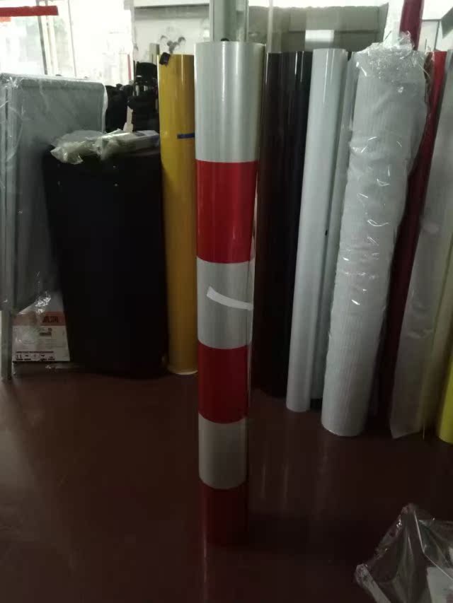 Various types of warning reflective film