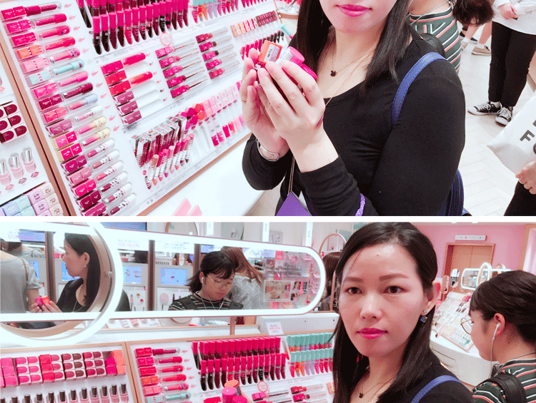 Hàn Quốc Etude House chính hãng nhuộm môi chất lỏng vết son môi nước bóng son môi lỏng - Son bóng / Liquid Rouge 	son bóng juicy