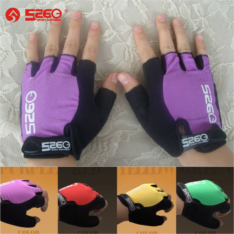 Bike Gloves Spring Summer Riding Gloves Male And Female Children Half Finger Gloves Mountaineering Bike Bike Non-slip Gloves Short Finger