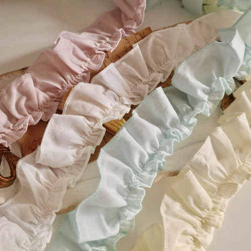 Индивидуальная плиссированная макароноплельная хлопчатобумажная манжета -манжета одежда и одежда