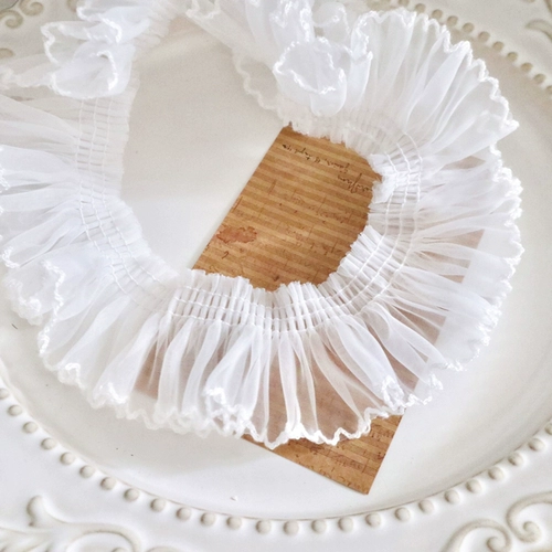 Органная пушистая юбка, черные уши, детская одежда, кружевные аксессуары, собачьи зубы, кружевная юбка, ингредиенты одежды 5 см 5 см