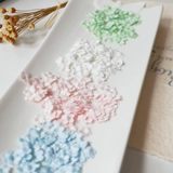 Маленькие трехмерные аксессуары, 8мм, в цветочек, детская одежда, 50 штук