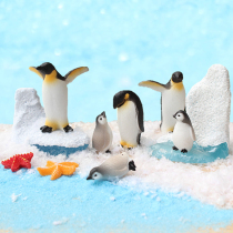 Penguin Antarctic Iceberg Seal Microscape Small Animal Pendulum Artisanal Landscape Diy Landscaping Material Glacier Series