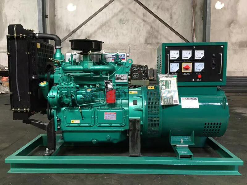 Shandong Weifang 30KW diesel generator set 30KW motor brushed copper wire three-phase four-wire 380V