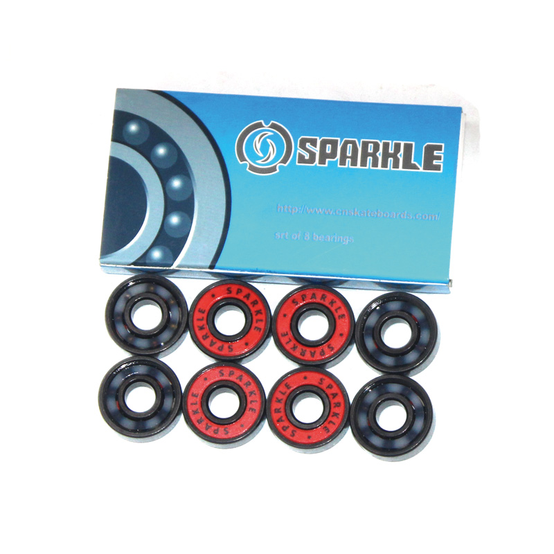 Gravity slide bearings 8 boxed sparkle bearings Professional double tilt slide bearings Double rocker wheel bearings