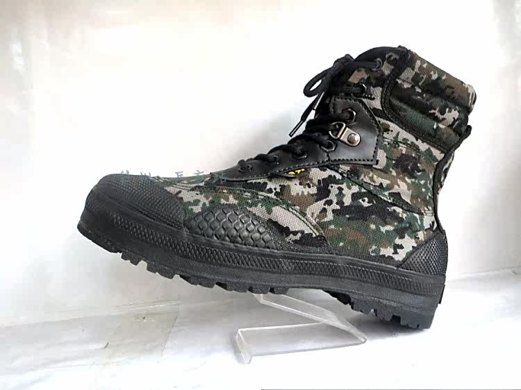 Bottes militaires en toile - porter - Ref 1396897 Image 26