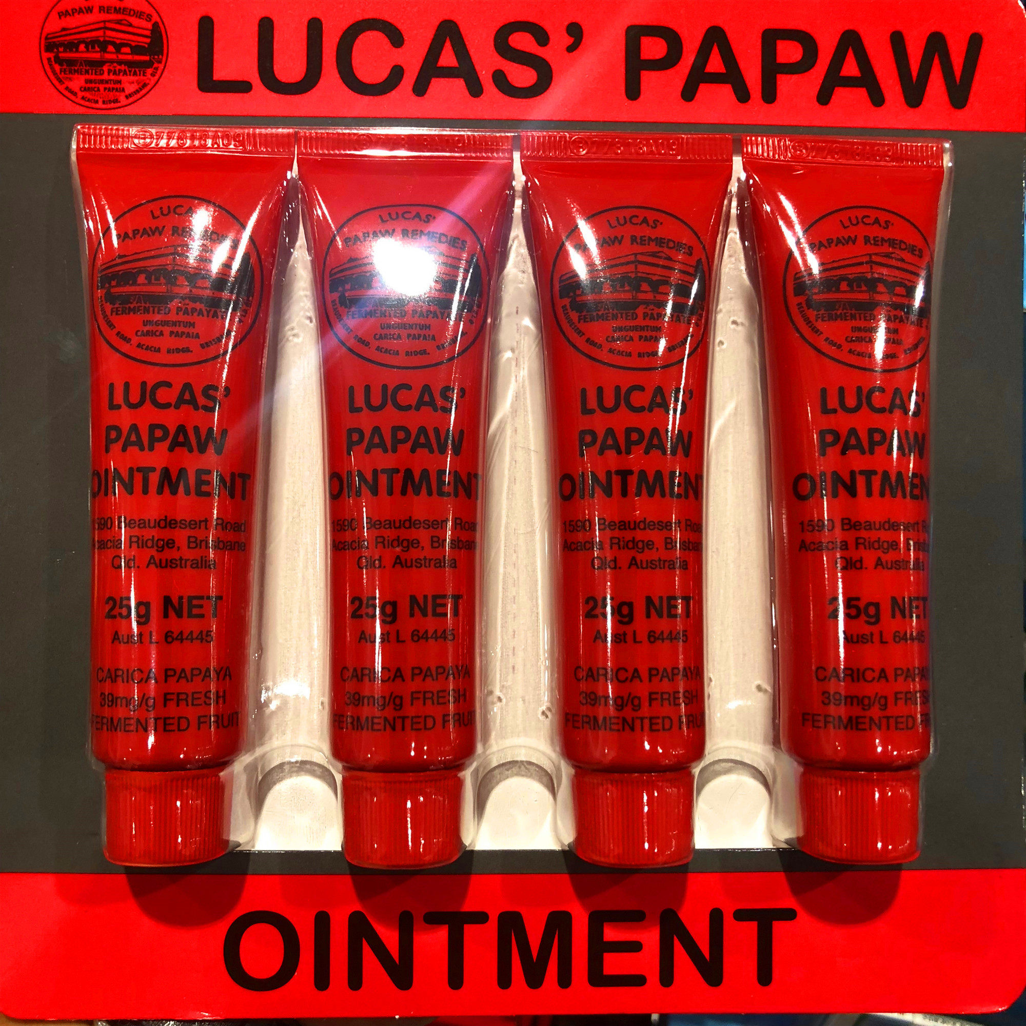 Australia imports LUCASPAPAW Lucca's papaya paste x4 branches of the city's guest Costco Domestic